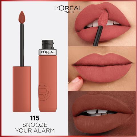  L'Oréal Paris Matte Resistance Lipstick 115 Snooze Your Alarm