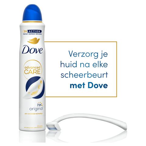 Dove Advanced Care Original Anti-Transpirant Deodorant Spray 200 ML