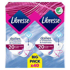 Libresse Extra Long Inlegkruisjes Multipack 40 stuks