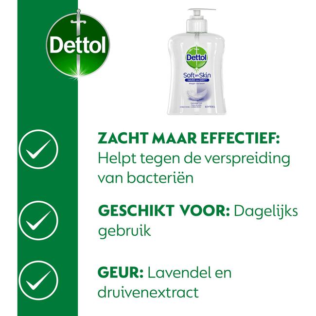 Dettol Antibacterieel Lavendel Druivenextract Handzeep 250 ML