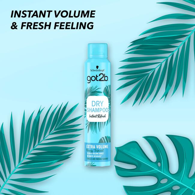 Schwarzkopf Got2b Fresh & Fabulous Dry Shampoo 200 ML