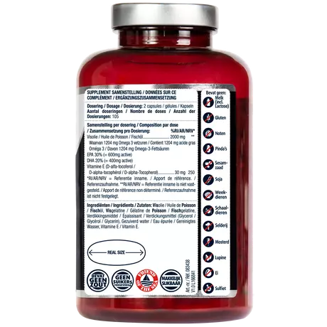 Lucovitaal Visolie Super Omega 3 Capsules 210 stuks