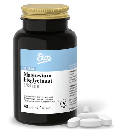 Etos magnesium bisglycinaat tablet 60st