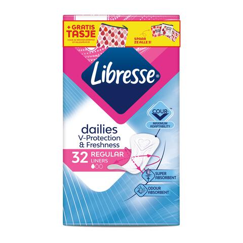 Libresse Dailies Inlegkruisjes Normal 32 stuks