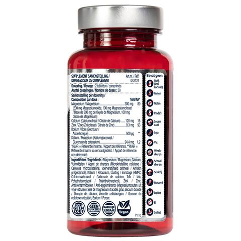Lucovitaal Calcium Magnesium Zink Tabletten 100 stuks