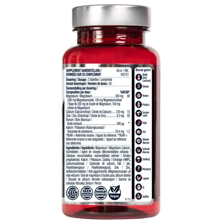 Lucovitaal Calcium Magnesium Zink Tabletten 100 stuks