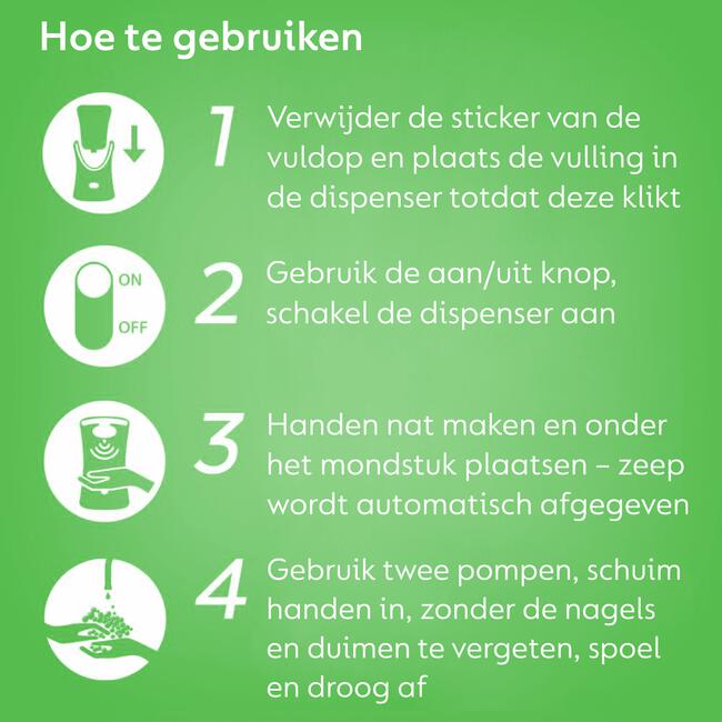 Dettol No Touch Blauwe Lotus Handzeep Navulling  250 ML