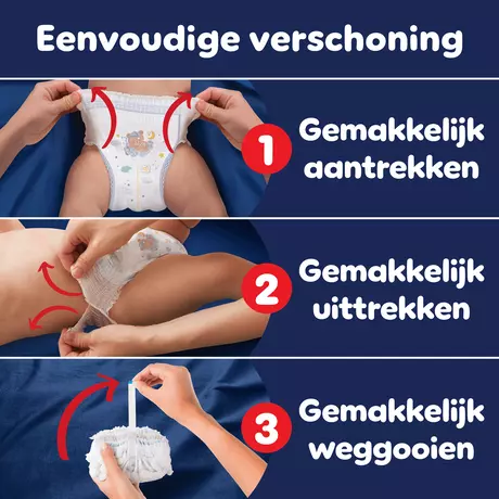 Pampers Baby Dry Night Pants Luierbroekjes Maat 6 13-19 kg 19 stuks