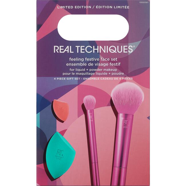 Real Techniques Feeling Festive Face Set