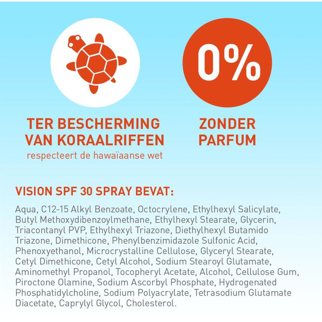 Vision Zonnebrand SPF 30 Spray