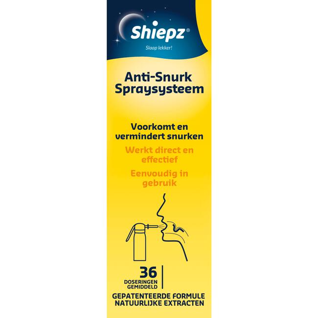 Shiepz Anti-Snurk Spraysysteem 45 ML