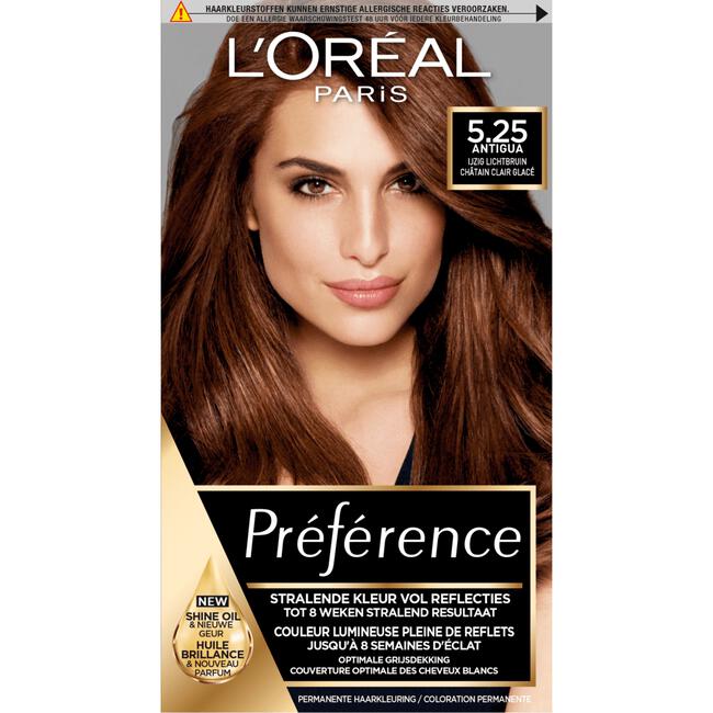 L'Oréal Paris Preference Permanente Haarverf 5.25 Antigua Ijzig