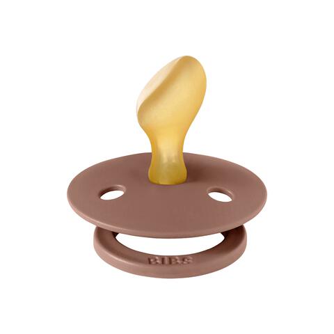 BIBS Anatomische Fopspeen Two Pack Natuurlijk Rubber  Woodchuck/Blush Maat 2