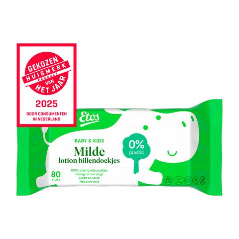 Etos Baby & Kids Milde Lotion Billendoekjes Single Pack