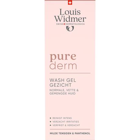 Louis Widmer Purederm Wash Gel Gezicht Met Parfum 125 ML