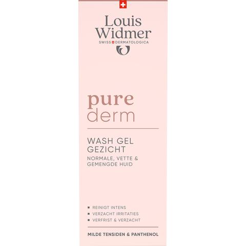 Louis Widmer Purederm Wash Gel Gezicht Met Parfum 125 ML