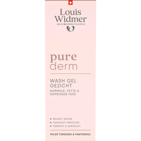 Louis Widmer Purederm Wash Gel Gezicht Met Parfum 125 ML