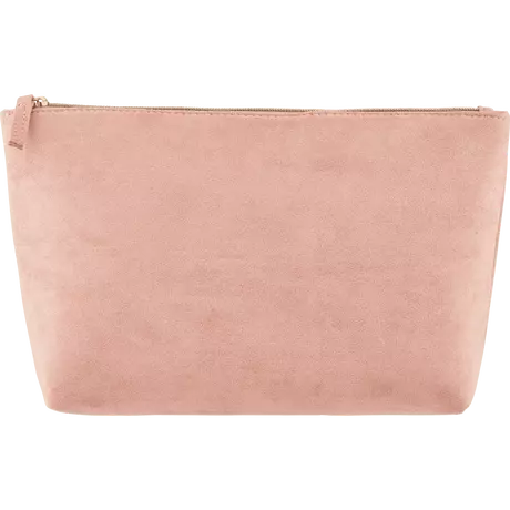 Etos Cosmetic Bag Suede Roze