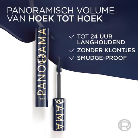 L'Oréal Paris Panorama Chromatic Mascara Blue Suede Blauw