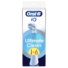 Oral-B iO Ultimate Clean Opzetborstels Wit 6 Stuks
