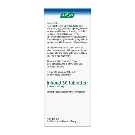 A.Vogel Nachtrust1,2* 3-in-1 Tabletten 30 stuks