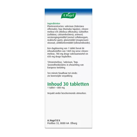 A.Vogel Nachtrust1,2* 3-in-1 Tabletten 30 stuks
