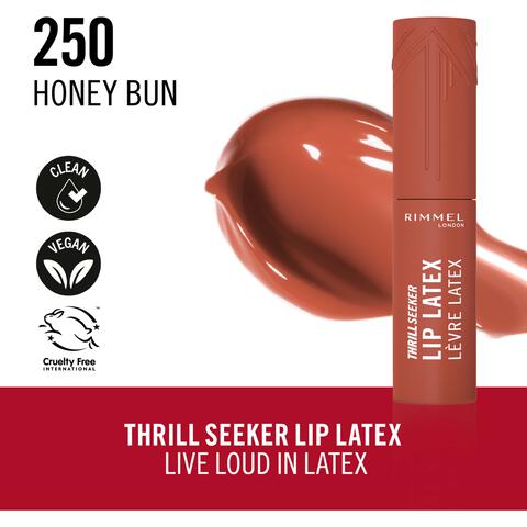 Rimmel Thrill Seeker Lip Latex 250 Honey Bun