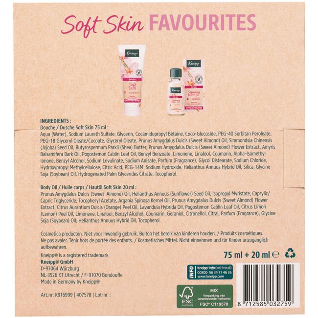 Kneipp Geschenkset Soft Skin Amandelbloesem