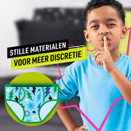 Ninjamas Pants Luierbroekjes Jongen Maat 8 8-12 Jaar 9 Stuks