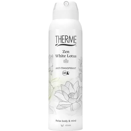 Therme Zen White Lotus Anti-Transpirant 48H Deodorant Spray 150 ML