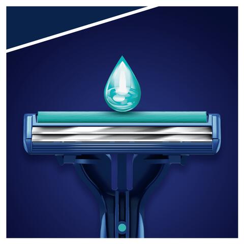 Gillette Blue2 Plus Slalom Wegwerpmesjes 20 Stuks