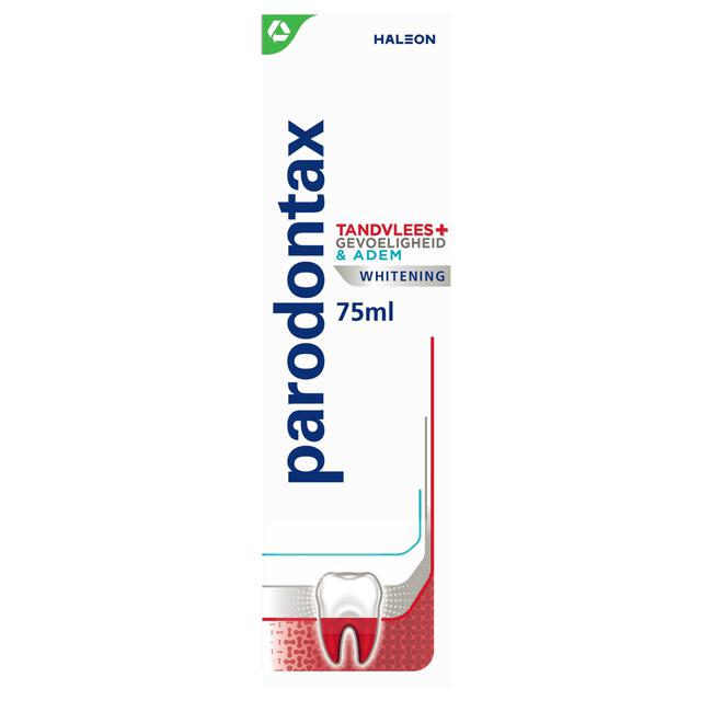 Parodontax Tandvlees + Gevoeligheid & Adem Whitening Tandpasta - 75 ML