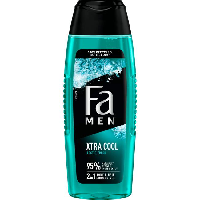 Fa Men Extreme Cool Douchegel & Shampoo 250 ML