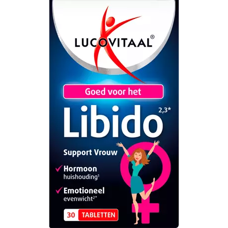 Lucovitaal Libido Support Vrouw Tabletten 30 stuks&nbsp;