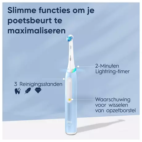 Oral-B iO 3s Blauw Elektrische Tandenborstel 