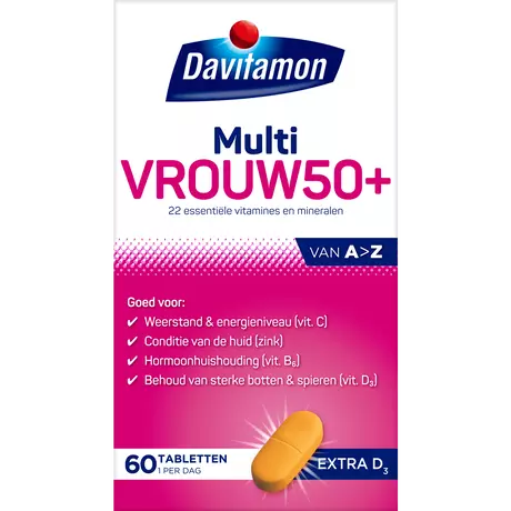 Davitamon Multi Vrouw 50+ Tabletten 60 stuks
