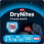 DryNites Spiderman Luierbroekjes Jongens 3 Tot 5 Jaar (16 - 23 kg) 10 stuks