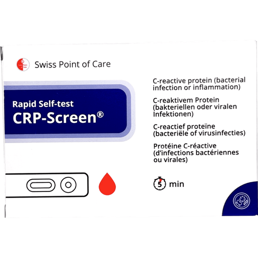 Swiss Point of Care CRP-Screen Zelftest