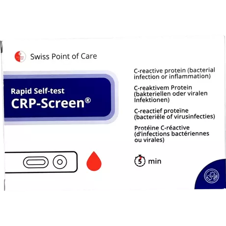 Swiss Point of Care CRP-Screen Zelftest