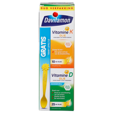 Davitamon Vitamine D+K Olie Baby Suikervrij 35 ML