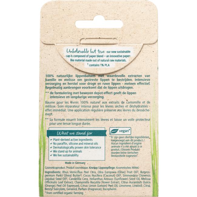Kneipp Repair & Prevent Melisse Kamille Lippenbalsem