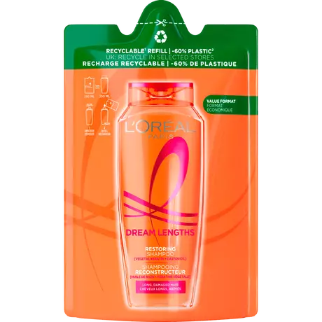 L'Oréal Paris Elvive Refill Dream Lengths Shampoo Navulling 250 ML