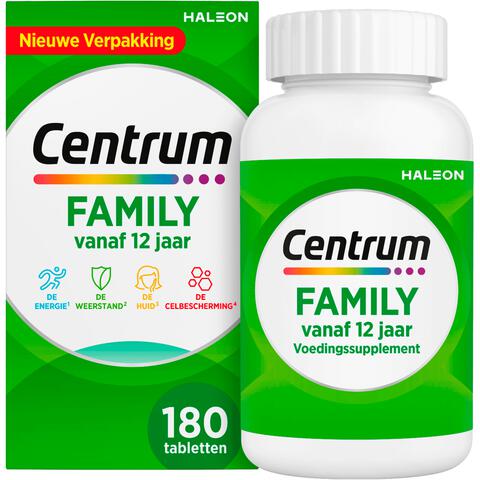 Centrum Family Multivitaminen Tabletten 180 stuks