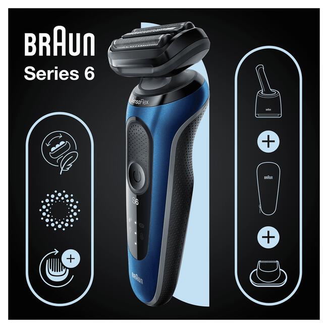 Braun Elektrisch Scheerapparaat Series 6 61-B7200cc