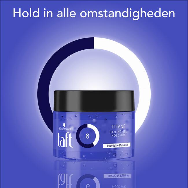 Taft Styling Gel Titane Gel 250 ML
