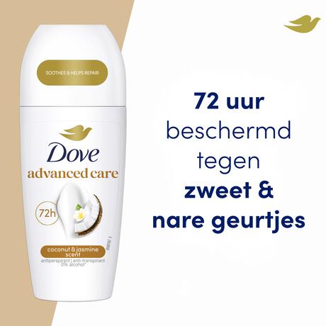 Dove Advanced Care Coconut & Jasmin Anti-transpirant Deodorant Roller 50 ML