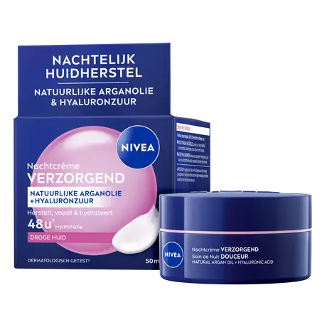 NIVEA Essentials +24h Voedende Nachtcrème 50 ML