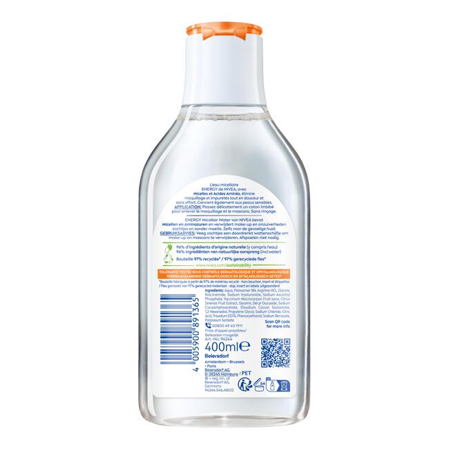 NIVEA MicellAIR Vitamin C Micellair Water 400 ML