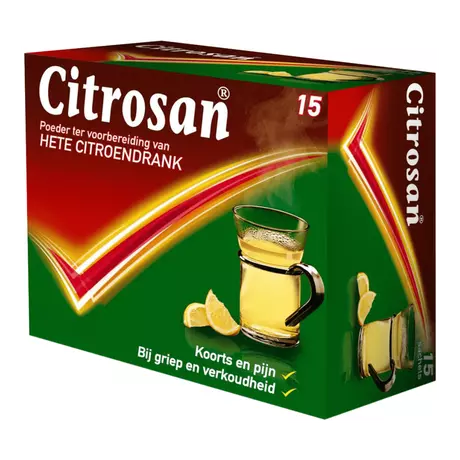 Citrosan Hete Citroendrank Sachets 15 stuks