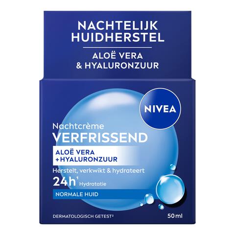 NIVEA Essentials 24u Hydraterende Nachtcrème Normale Huid 50 ML